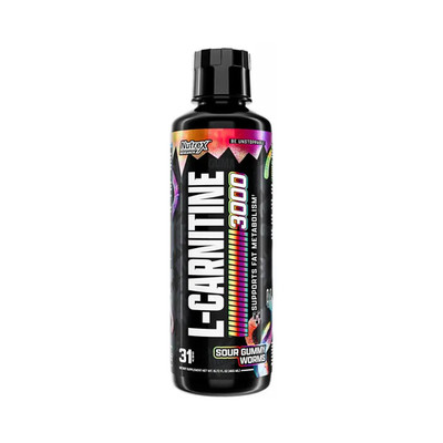 Nutrex Research Liquid Carnitine 3000 (465ml) Gummy Worms (53,74 EUR/L)