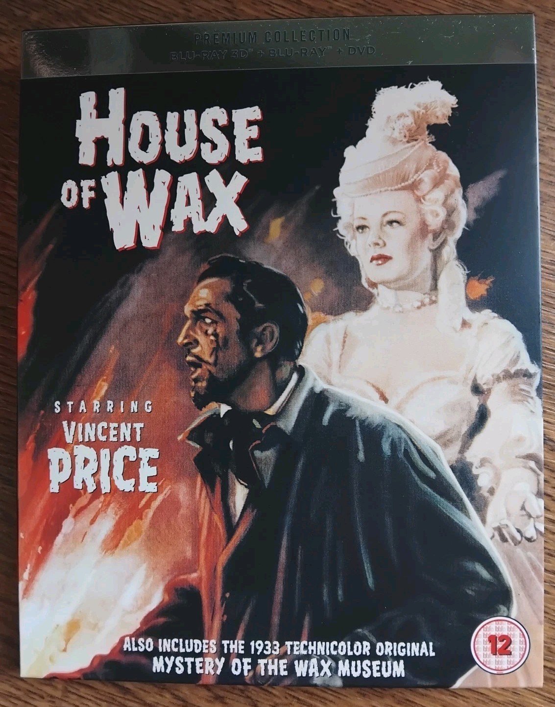 House of Wax 1953 Blu-ray 3D + Blu-ray + DVD HMV Premium Collection