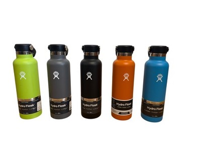 Hydro Flask Trinkflasche, 21 OZ (621 ml), Standard Flex Cap, versch. Farben, NEU