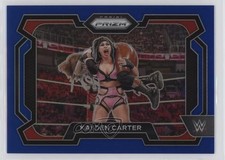 2024 Panini Prizm WWE Blue Prizm 57/199 Kayden Carter #82 1b9b