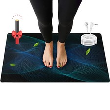 Grounding Mat for Bed,Pain Relief,Energy, Inflammation,Wellness,Balance. Extr...