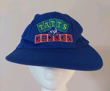 Vintage Tattersalls Tatts Pokies Cotton Hat Cap 1990s