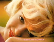 MARILYN MONROE #87 BEAUTIFUL COLOR  PHOTO 11 X 8.5 SHIPS FREE