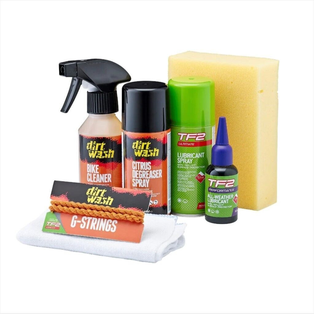 Weldtite E-Bike Care cleaning and lubrication kit