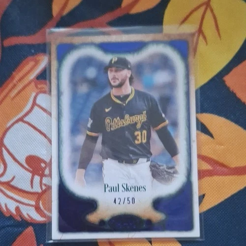 Topps Tier One 2026 Paul Skenes Pittsburgh Pirates #45 Serial Numbered 42/50