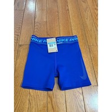 Girls Nike Pro Dri-FIT Kids Compression Shorts purple HV0733-539 Size Medium M