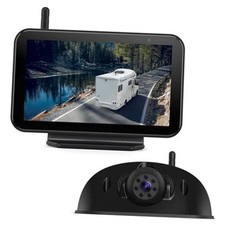 RV Backup Camera Wireless System for Furrion with 5-Inch Monitor 1080P, 5 inch