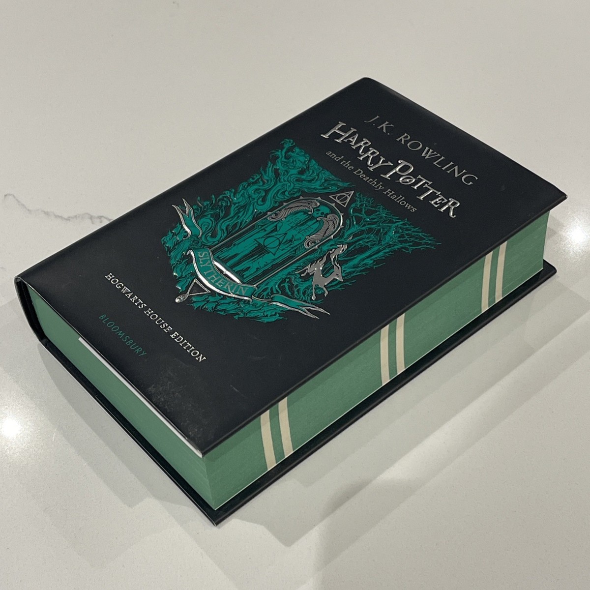 Dust Jackets Slytherin Edition Harry Potter Book Set Harry Potter