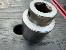 Vintage Britool 1 Drive Socket 6 Point Hex Ghm55 55mm - Made In England Vintage Britool 1 Drive Socket 6 Point Hex Ghm55 55mm - Made In England