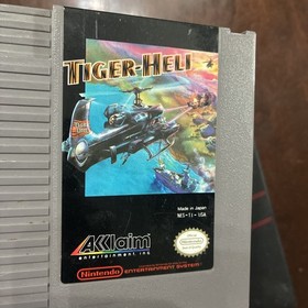 Videojuego vintage Nintendo NES Tiger-Heli Acclaim