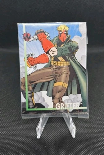 1994 Playmates - Sealed Grifter #7 Wildcats Comic Trading Card  - product listing photo
