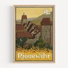 Riquewihr Retro Travel Poster