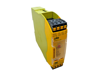 Pilz PNOZ s4 C 24VDC 3n/o 1n/c Safety Relay 751104 *Missing 1 Terminal Block*