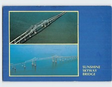 Postcard Sunshine Skyway Bridge St. Petersburg Florida USA