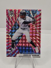 2021 Panini Mosaic #243 Jazz Chisholm Rookie RC Pink Swirl /10 Yankees
