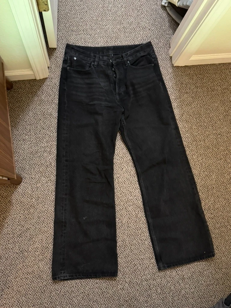 Men's Acne Studios Black Jeans for sale | eBay