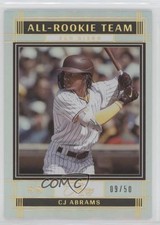 2022 Panini Three and Two All Rookie Team Gold 9/50 CJ Abrams #ART-10 0s1n