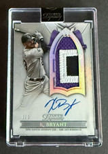2024 Topps Dynasty KRIS BRYANT Dynastic Deed Game-Used Patch Auto 1/5 - Rockies