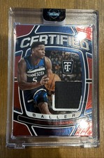 2024-25 Panini Totally Certified - Certified Baller Anthony Edwards #CB-ANE...