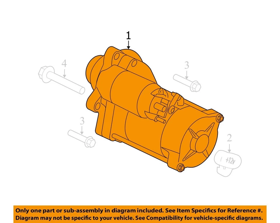 Ford F350 Super Duty 2009 motor de arranque OEM 227 k millas (LKQ ~ 437548776) Foto 4 de 4