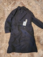 Defense Logistics Agency Garrison Collection All Weather Trench Coat Black 40R