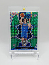 2021-22 Panini Mosaic Josh Giddey Green Mosaic Prizm Rookie Card #210 RC Thunder