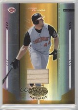 2004 Leaf Certified Materials Gold Mirror Bat 13/25 Adam Dunn #2 n0j