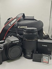 Canon Eos 4000D Dslr Camera With EF 75-300mm Lens Excellent Condition
