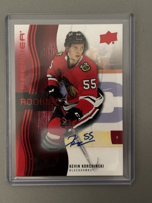 2023-2024 UD Premier Kevin Korchinski Rookie Auto