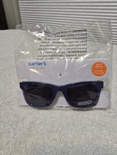 Carter's Just One You Navy Blue Baby Sunglasses 100 UVA/UVB Protection