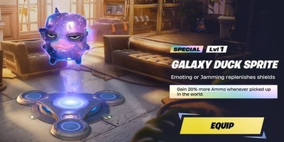 ULTRA RARE GALAXY DUCK SPRITE - 0.004% find rate