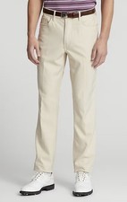 RLX Ralph Lauren Tailored Fit Performance Twill 5 Pocket Pants Sand 34X32 NWT