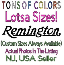 Vintage Style Remington Die Cut Vinyl Decal Tons Of Colors Shooting Sports Vintage Style Remington Die Cut Vinyl Decal Tons Of Colors Shooting Sports