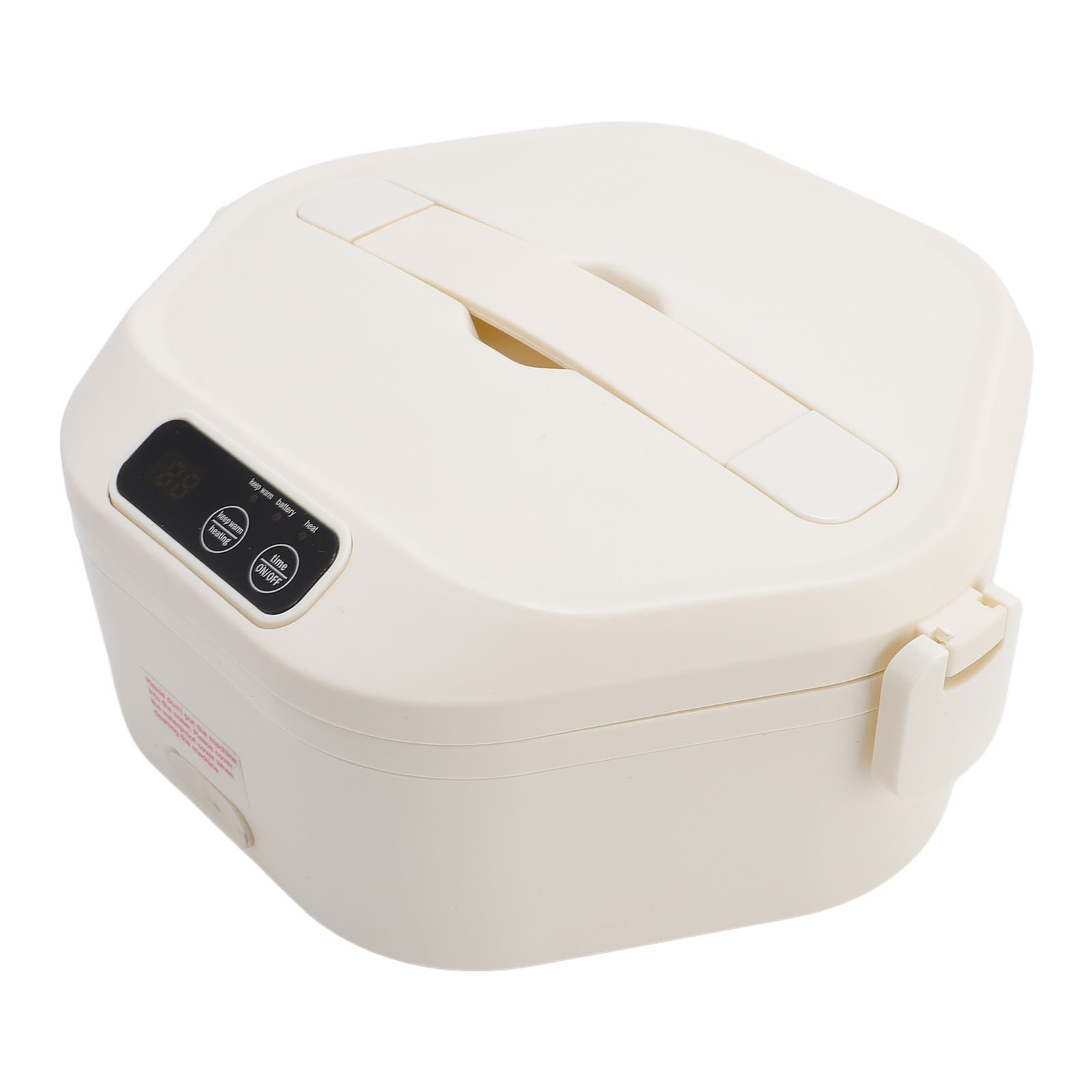 Electric Lunch Box Food Heater Cordless Rechargeable Warmer For Outdoor Home