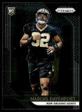 2018 Panini Prizm Marcus Davenport Rookie New Orleans Saints #246
