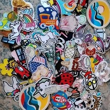 Embroidered Patch Mixed Lot - Animals, Objects, Symbols, Multicolor Themes
