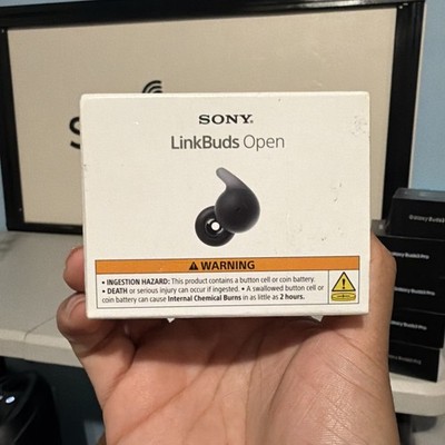 Sony LinkBuds Open True Wireless Bluetooth Earbuds - Black