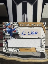 2019 Elite Extra Edition Eli White Patch Auto /299 Braves