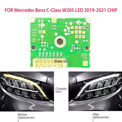 Mercedes C-Klasse W205 2019-2021 LED TFL Spanplatte Lichtquelle Weiß