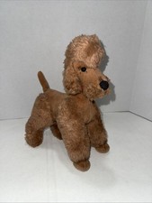 Steiff Poodle Cosy Snobby Dog Plush Stuffed Animal Vintage 5020/28