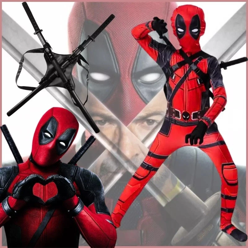 Deadpool Costume Kids - Image 2 of 4