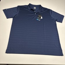 Callaway Opti-Dri Cooling Men XL New Golf Polo Peacoat Blue All Over Ventilation