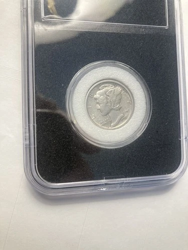 1918-S Mercury Dime, Almost Uncirculated    1lot#299