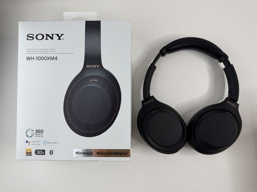 Sony WH-1000XM4 Wireless Noise Canceling Over-Ear Headphones Black - For Parts