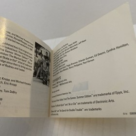 Skate Or Die 2 Nes Nintendo Instruction Manual Electronic Arts Nes-E4-USA*