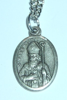 St Valentine Holy Medal Love Marriage Engagements Beekeepers Travelers Epilepsy
