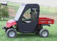 Full Cab for Brister Chuck Wagon - VINYL WINDSHIELD, ROOF, DOORS, & REAR WINDOW