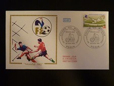 FRANCE PREMIER JOUR FDC YVERT 2209  COUPE DU MONDE DE FOOTBALL 1,80F  PARIS 1982