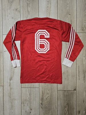 【希少レア】70s 80s Old Adidas Soccer Shirt Vintage long sleeve jersey adidas retro 70s 80s fc Bayern