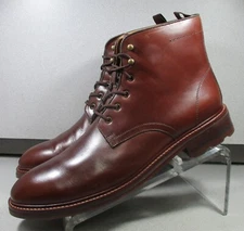 246092 MSBT50 WELCH MENS SHOE 9 M BRANDY LEATHER LACE UP BOOT JOHNSTON&MURPHY
